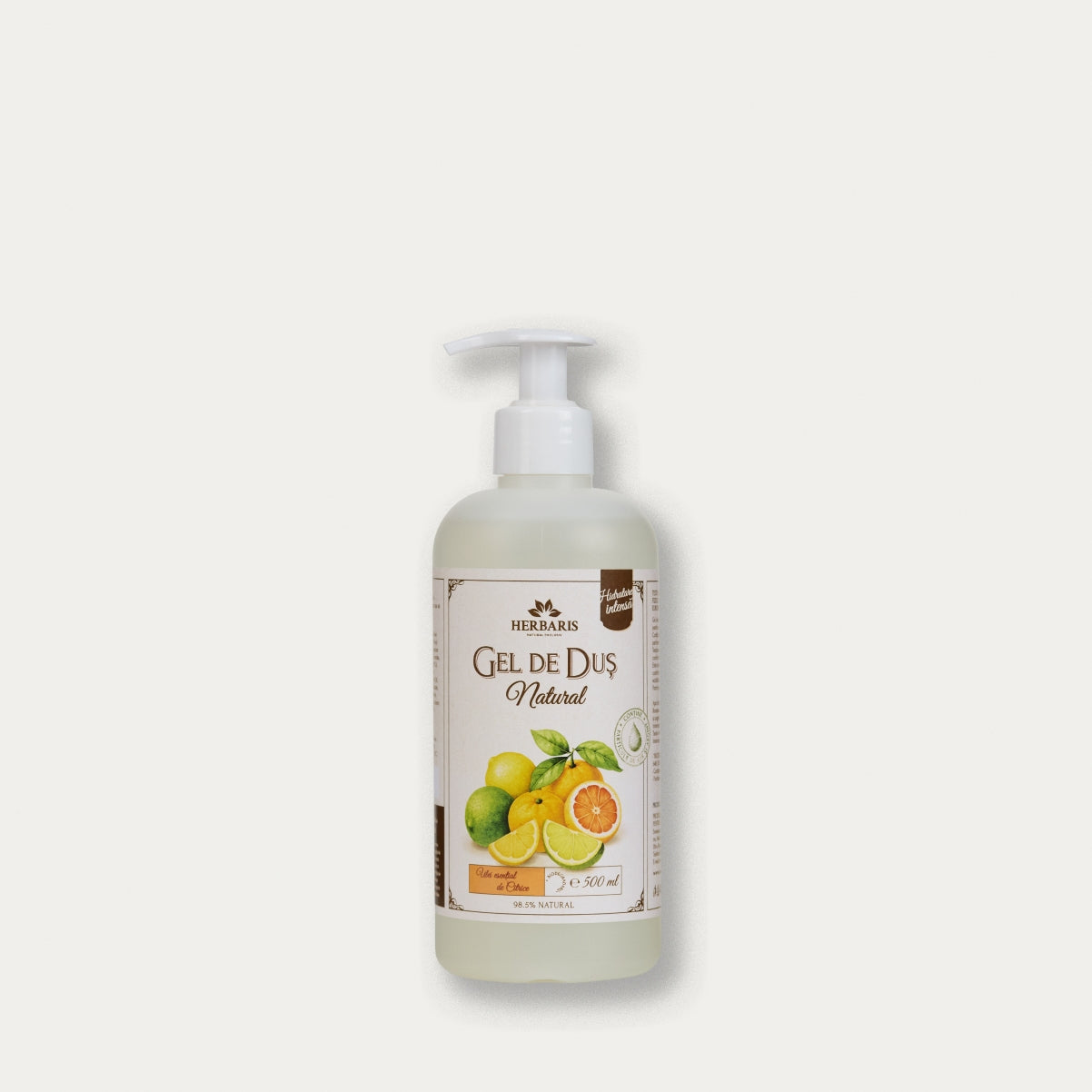 Gel de Dus Natural cu Ulei Esential de Citrice 500ML