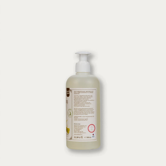 Gel de duș pe bază de ingrediente vegetale cu ulei esențial de Vetiver 500 ml, disponibil pentru comandă online