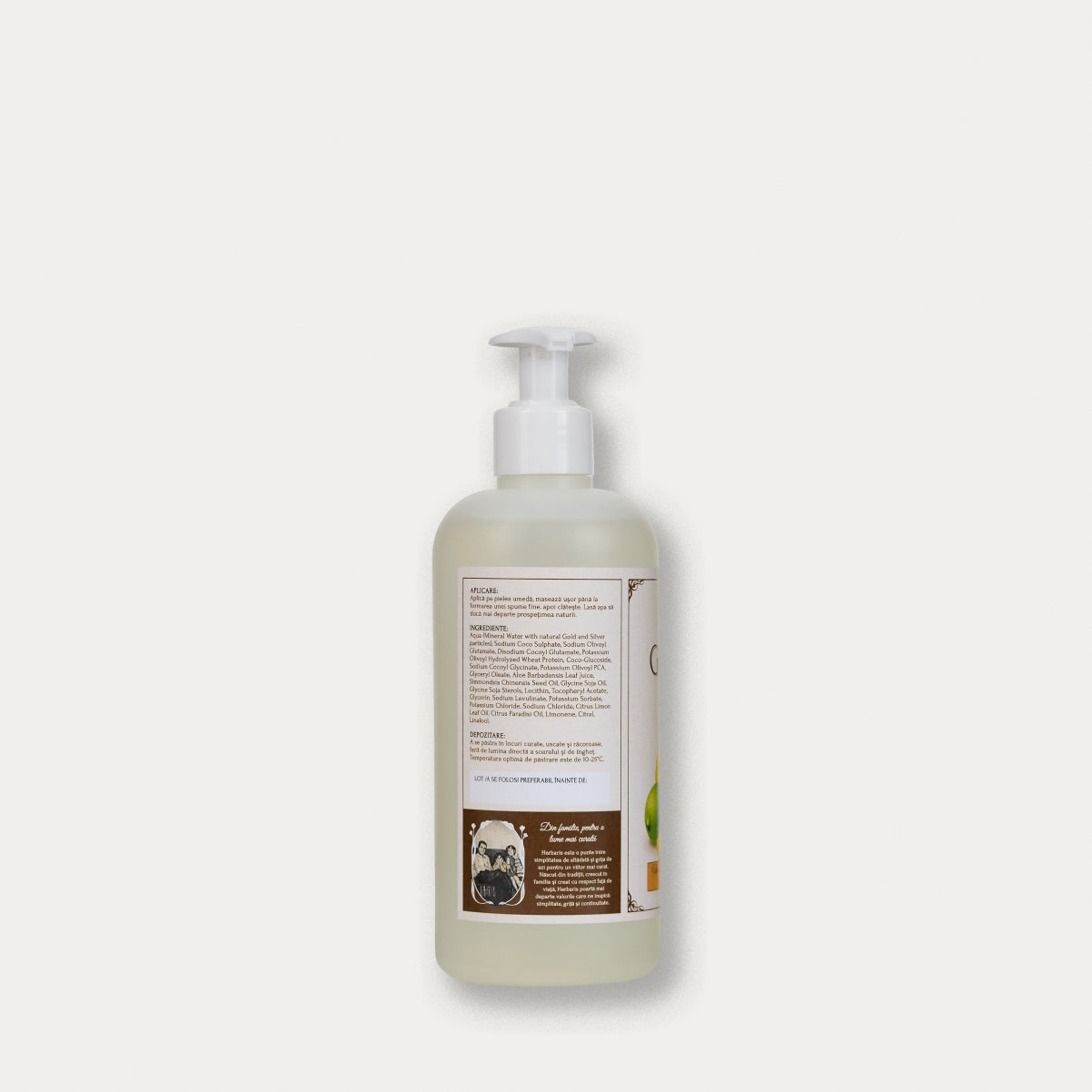 Gel de duș vegetal cu ulei esențial de Citrice 500 ml, cu livrare rapidă în România