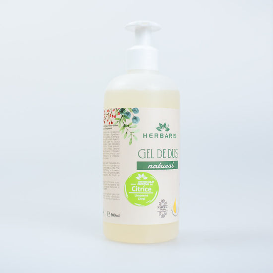 Gel de duș vegetal cu ulei esențial de Citrice 500 ml, pentru dușul zilnic