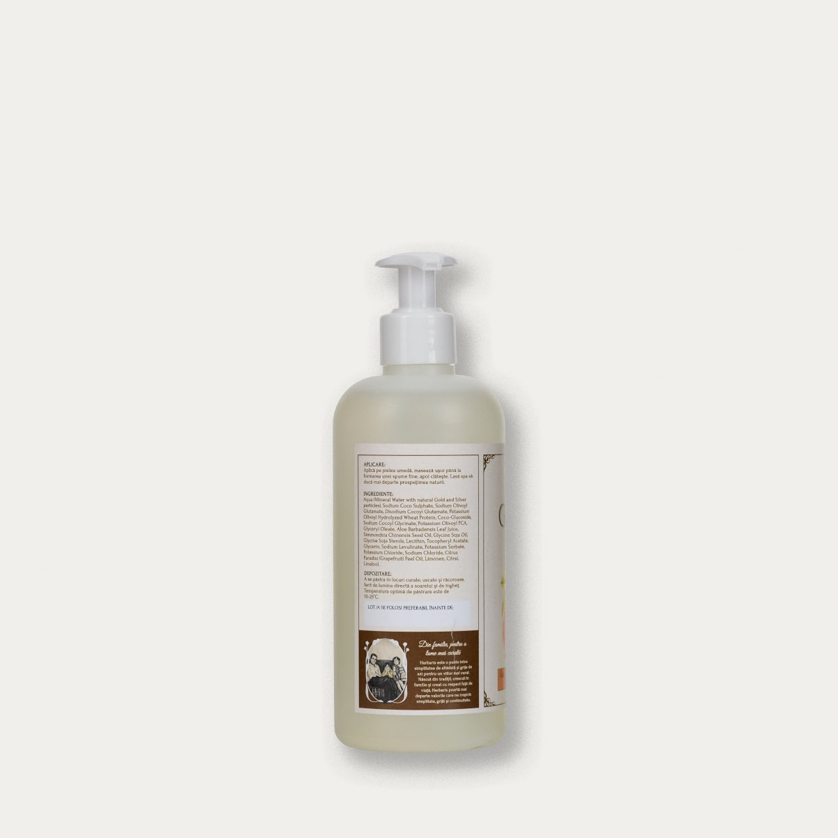 Gel de duș vegetal cu ulei esențial de Grapefruit 500 ml, direct de la producător