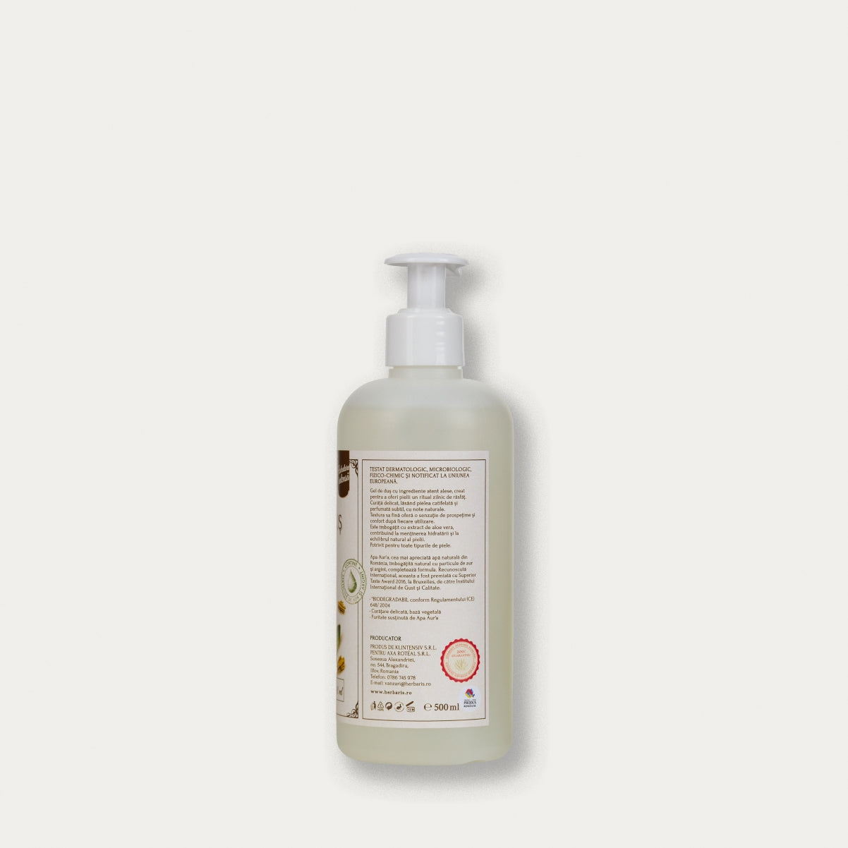Gel de duș vegetal inodor 500 ml, direct de la producător