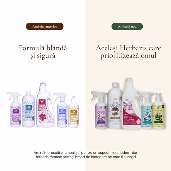 Pachet igiena casei complet (5 detergenti naturali lichizi), produs in românia
