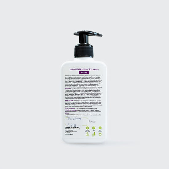 Sampon Natural pentru Animalute cu Par Cret