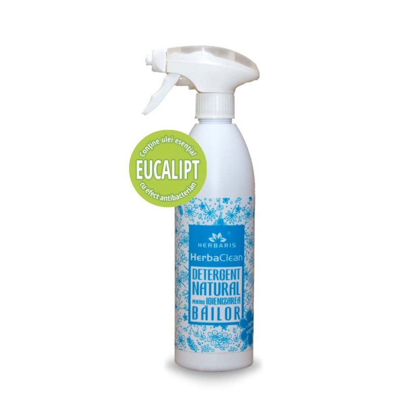 Detergent natural pentru igienizarea băilor cu Eucalipt , 500ml