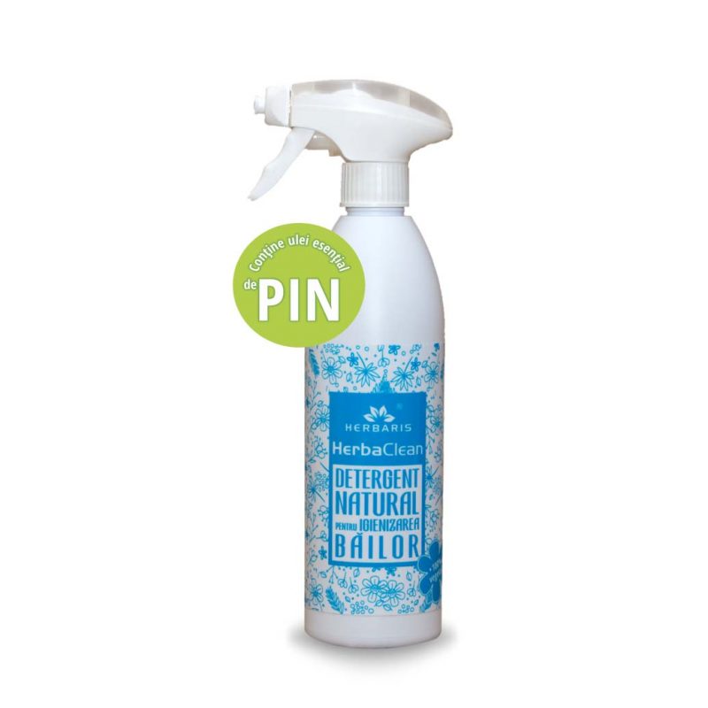 Detergent natural pentru igienizarea băilor cu Pin , 500ml