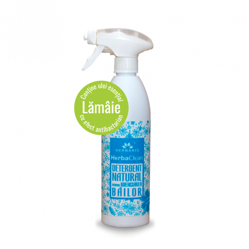 Detergent natural pentru igienizarea băilor cu Lămâie , 500ml