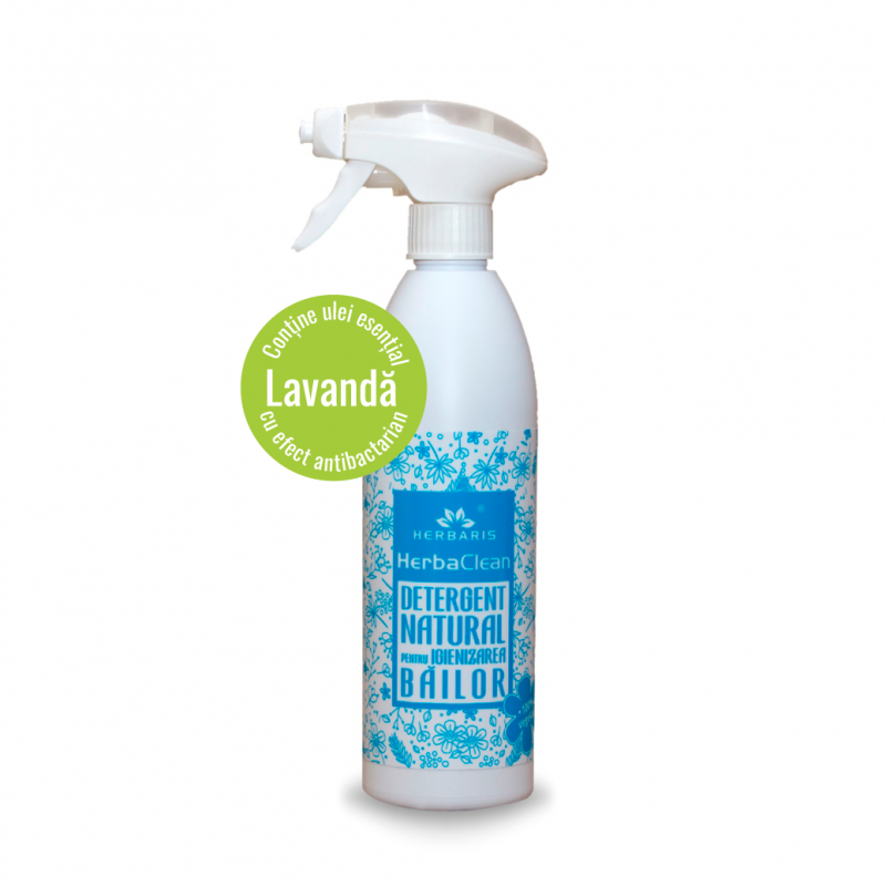 Detergent natural pentru igienizarea băilor cu Lavanda , 500ml